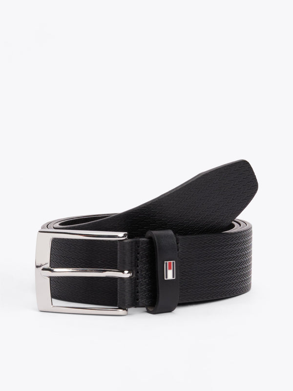 Herringbone Leather Belt